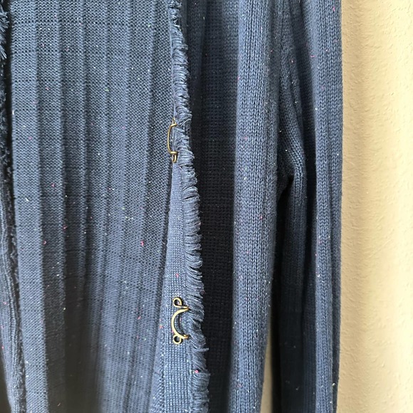 Cabi #181 Duches Navy Blue Cardigan Sz M - Picture 3 of 5